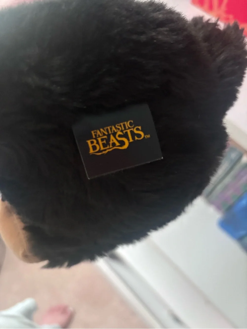 Fantastic Beasts Plush Niffler Stuffed Toy - Black and Tan